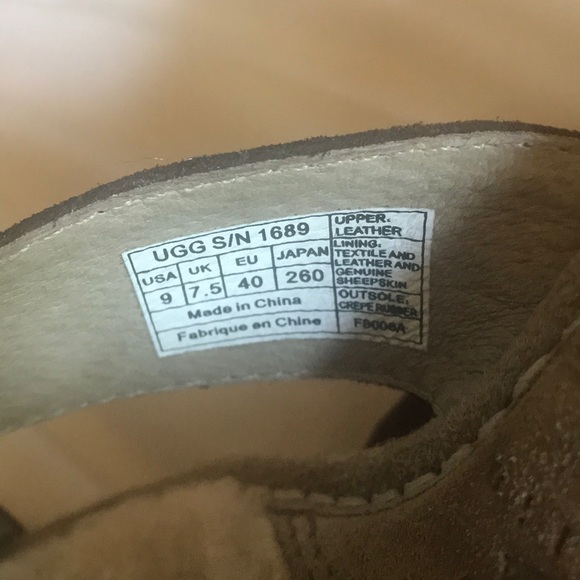 UGG AUSTRALIA MARGOT WEDGE SANDALS - Picture 6 of 12